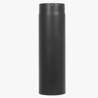 Gép. Fekete festett füstcső 2 mm 120/50 cm