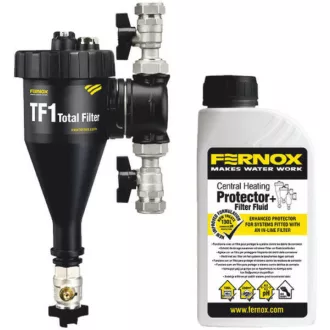   Fernox TF1 Total Filter 1˝ mágneses szűrő+F9 Filter Fluid folyadék 265ml
