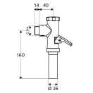 SCHELL 2202 WC ÖBLíTŐSZ. 3/4" 022380699