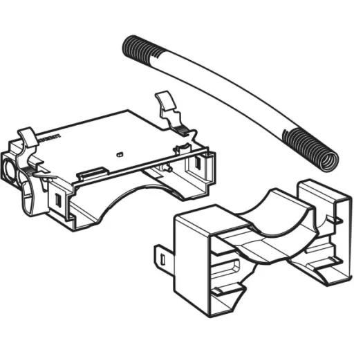 Geberit 116.061.00.6 elektr.és kommunikációs doboz+gégecső+vakolófed (116061006)