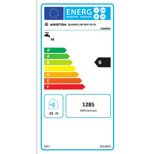 Ariston Quadris Wifi 100 EU Elektromos vízmelegítő 3060882