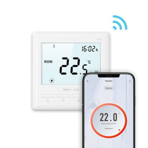 BVF Netmostat N-1 önálló wifi termosztát + 3m padlószenzor
