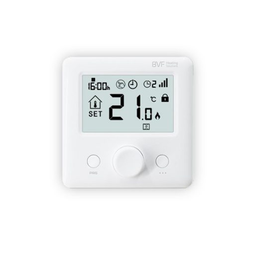 BVF 24-FX RF szobatermosztát, infrap.és padlóf.vezérlés, programozható (sülly)