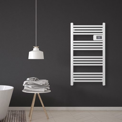BVF Kobe 500W elektromos törölközőszárító FEHÉR 540 × 960 × 43 mm (KOBEW05)