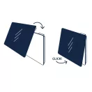 Üveg előlap BVF CP1 fali fűtőpanelhez - Fényes fehér, 1500W