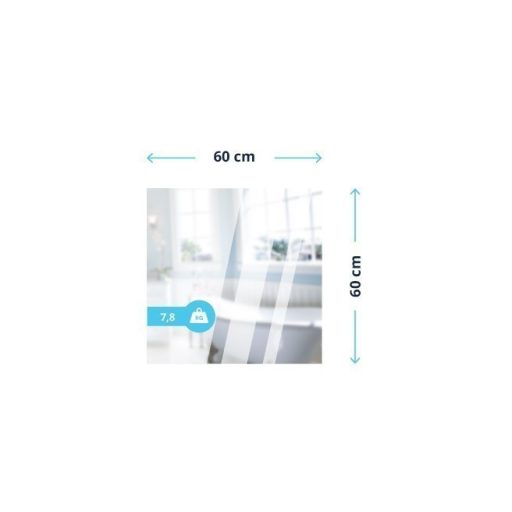 BVF MG 400W Tükör infrapanel 60x60x2,5 IP44 (IPNG0400MG)