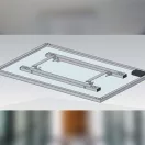 BVF Mennyezeti rögzítő sín (INFRAPANELHEZ)