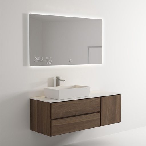 BVF ADELIG okostükör 100X60CM 350W LED világítás és fűtés egyben