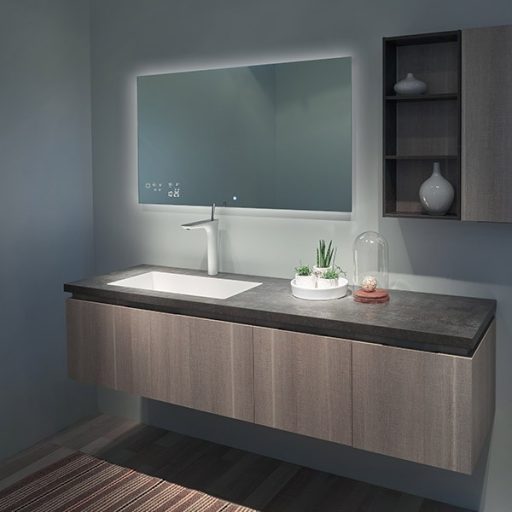 BVF ADELIG okostükör 100X60CM 350W LED világítás és fűtés egyben