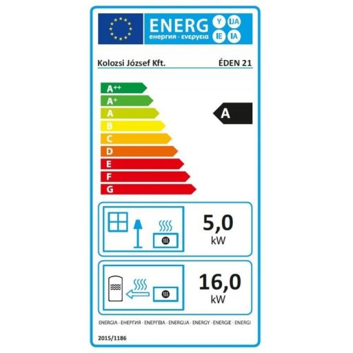 Totya ÉDEN Vízteres kandalló 21 kW