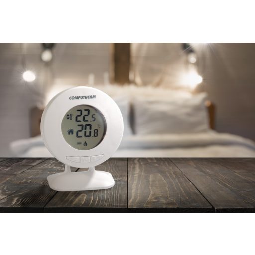 COMPUTHERM T30RF vezeték nélküli digitális szobatermosztát KEREK