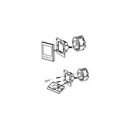COMPUTHERM E280 Wi-Fi termosztát rad.- és padlófűtési rendszerekhez fehér üveg
