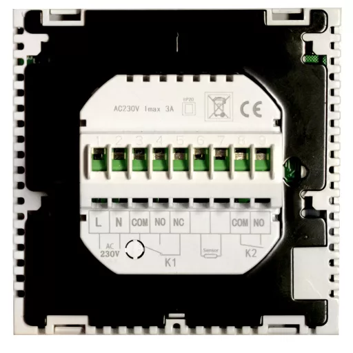 COMPUTHERM E280 Wi-Fi termosztát rad- és padlóf. rendszerek fehér üveg vezetékes