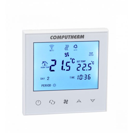 COMPUTHERM E280FC Wi-Fi fan-coil termosztát 2- és 4-csöves rendszerekhez