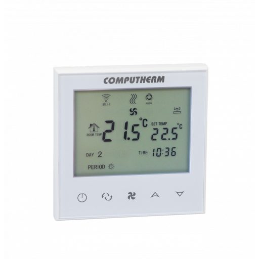 COMPUTHERM E280FC Wi-Fi fan-coil termosztát 2- és 4-csöves rendszerekhez