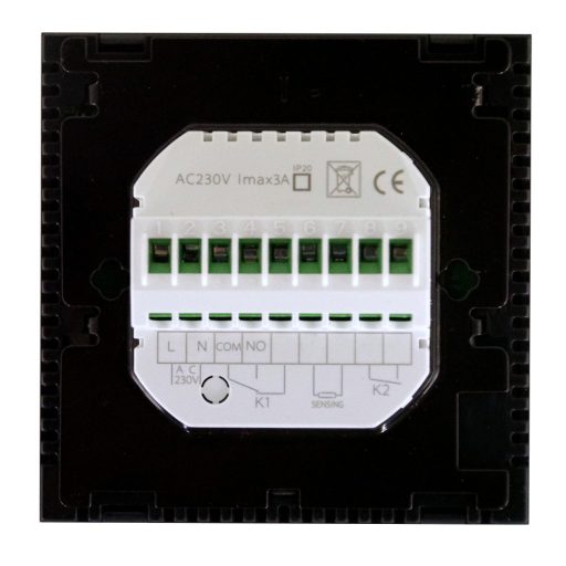 COMPUTHERM E300 Wi-Fi termosztát rad.- és padlófűtési rendszerekhez fekete üveg