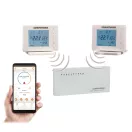 COMPUTHERM E800RF multizónás Wi-Fi termosztát vezeték nélküli érintőgombos vezér