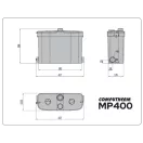 COMPUTHERM MP400 szennyvízátemelő szivattyú fekáliamentes szennyvízhez