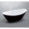 Wellis WK00121 Arezzo Black szabadon álló kád fekete külsővel 180x87x65