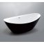 Wellis WK00121 Arezzo Black szabadon álló kád fekete külsővel 180x87x65