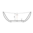 Wellis WK00122 Arezzo White szabadon álló kád fehér külsővel 180x87x65