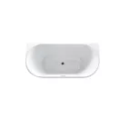 Wellis WK00138 Calabria Black szabadon álló kád fekete külsővel 170x80x58