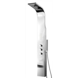 Wellis WZ00087 Glam termosztátos zuhanypanel 20x45x160