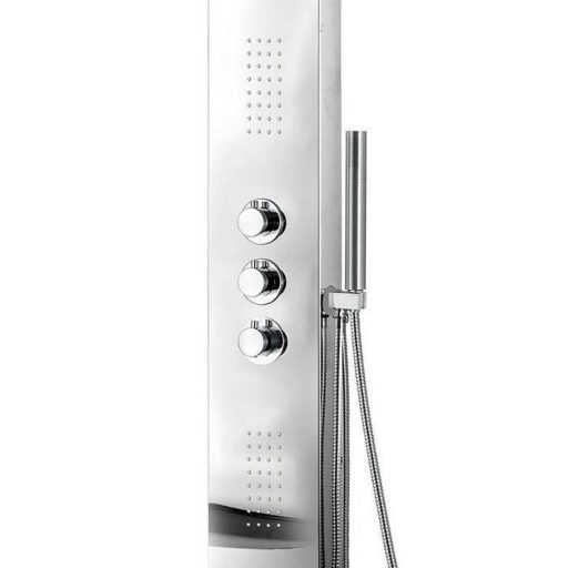 Wellis WZ00087 Glam termosztátos zuhanypanel 20x45x160