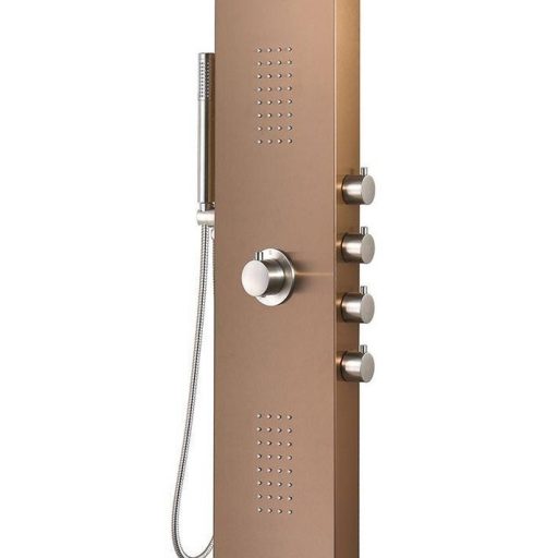 Wellis WZ00090 Mona termosztátos zuhanypanel 22x45x160