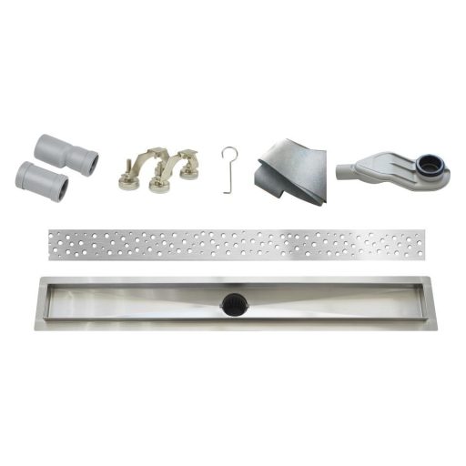 Wellis WE00096 W-Drain Dots 90 zuhanyfolyóka 90x7x9,5-11