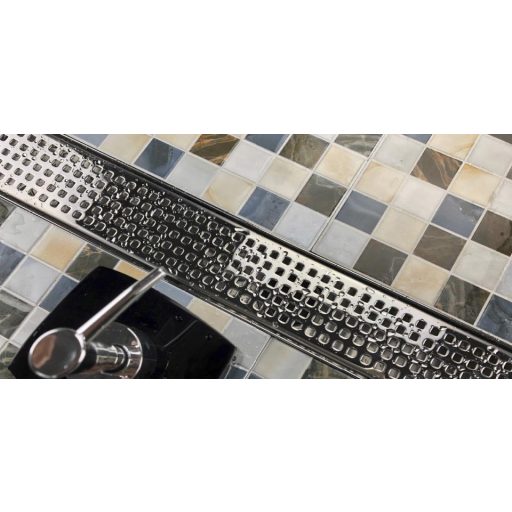 Wellis WE00094 W-Drain Square 90 zuhanyfolyóka 90x7x9,5-11