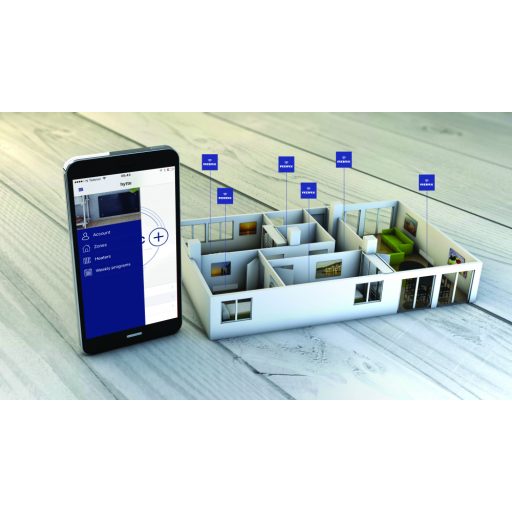 Adax Neo Wifi NW10W 1000 W Fehér magasság: 33 cm