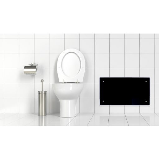 Adax Clea Wifi CW10B 1000 W Fekete magasság: 34 cm