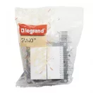 Legrand 721105 LEGRAND Suno csillárkapcsoló 10AX, fehér
