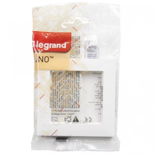 Legrand 721501 Suno 1-es keret, fehér