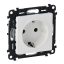 Legrand 753120 Valena Life 2P+F csatlakozóaljzat biztonsági zsaluval, rugós veze