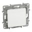 Legrand 764507 Niloé egypólusú nyomó 6A, NO-NC, fehér