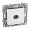 Legrand 764551 Niloé TV csillagpontos aljzat, 9,5 (apa), végzáró (1 dB), fehér