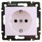 Legrand 774420 Valena 2P+F csatlakozóaljzat fehér