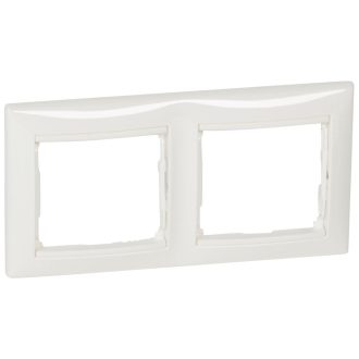 Legrand 774452 Valena kettős keret vízszintes fehér