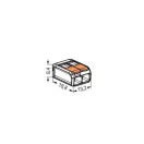 WAGO 221-412 AWG 2412 2X0.2-4MM2 100db/cs