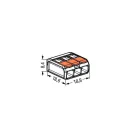 WAGO 221-413 AWG 2412 3X0.2-4MM2 50db/cs