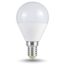 TRACON LMG458NW Gömb burájú LED fényforrás 230 V, 50 Hz, E14, 8 W, 710 lm,200°,