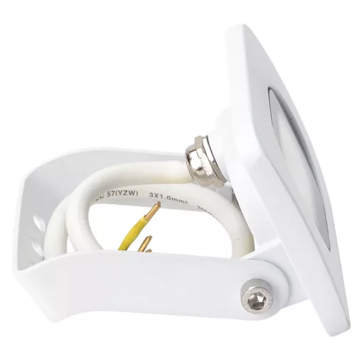 TRACON RSMDLF10 SMD fényvető, fehér 220-240V AC, 10W, 4000K, IP65, 800lm, EEI=G