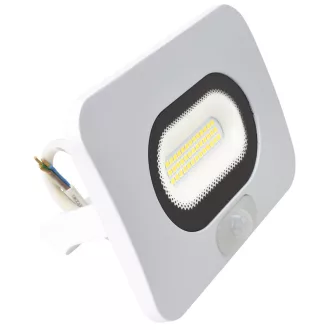   TRACON RSMDLFM30 Fehér SMD fényvető mozgásérzékelővel 30W, 4000K, IP65, 220-240V