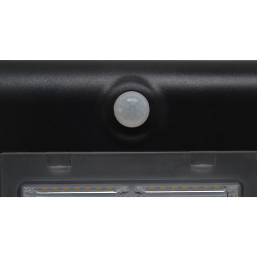 TRACON LSLBB3W Napelemes LED fali világítótest mozgásérzékelővel, 3,2 W, 4000 K,