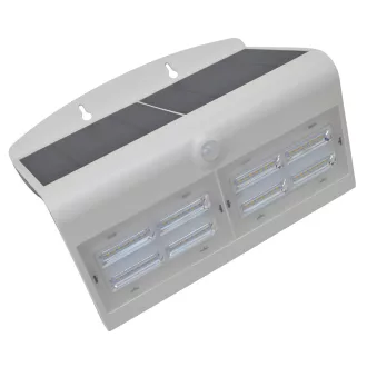   TRACON LSLBW7W Napelemes LED fali világítótest mozgásérzékelővel, 6,8 W, 4000 K,