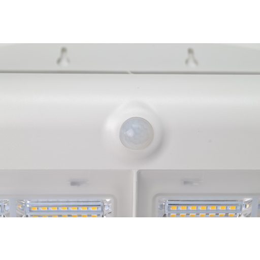 TRACON LSLBW7W Napelemes LED fali világítótest mozgásérzékelővel, 6,8 W, 4000 K,