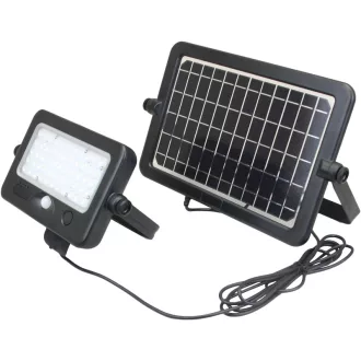   TRACON LSFLK10W Napelemes LED fényvető mozgásérzékelővel 10 W, 4000 K, 1100 lm,