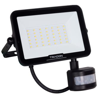   TRACON RSMDSM30W LED fényvető SAMSUNG chippel,mozgásérzékelős 220-240V AC, 30W,